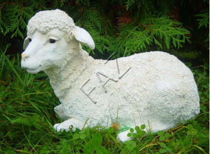 Design sheep lying figure garden statue sculpture figures sculptures decoration new